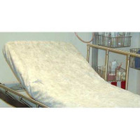 Gurney Sheet Rapid Refresh™ Fitted Sheet 37 x 85 Inch White SPP Fabric Disposable ICP-9001GUR Case of 100 ICP-9001GUR Rapid Refresh™ 980039_CS