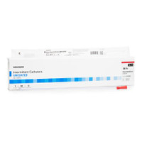 Urethral Catheter McKesson Coude Tip Uncoated PVC 18 Fr. 16 Inch 16-M1618C Case/300