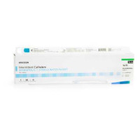 Urethral Catheter McKesson Coude Tip Hydrophilic Coated PVC 14 Fr. 16 Inch 16-MH1614C Pack of 1 16-MH1614C McKesson 1135732_EA