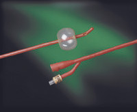 Foley Catheter Bardex® Lubricath® 2-Way Coude Tip 5 cc Balloon 18 Fr. Hydrophilic Polymer Coated Latex 0102L18 Dozen/12