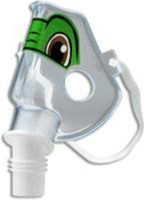 Aerosol Mask Elongated Style Pediatric Adjustable Head Strap 1044382 Case of 50 1044382 RESPIRONICS 698108_CS