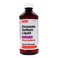 Stool Softener Cherry Flavor Liquid 16 oz. 50 mg / 5 mL Strength Docusate Sodium 00536130485 Pack of 1 00536130485 MAJOR PHARMACEUTICALS 1181884_EA