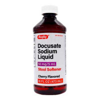 Stool Softener Cherry Flavor Liquid 16 oz. 50 mg / 5 mL Strength Docusate Sodium 00536130485 Pack of 1 00536130485 MAJOR PHARMACEUTICALS 1181884_EA
