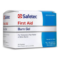 Burn Relief Topical Gel 0.9 Gram Individual Packet 50006 Box/25