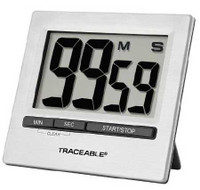 Electronic Alarm Timer Extra Large Digit Count Down Traceable® 100 Hours Digital Display 94461-01 Pack of 1 94461-01 Traceable® 1041675_EA