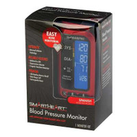 Home Automatic Digital Blood Pressure Monitor Smartheart Adult Cuff Nylon Cuff 22 to 42 cm Desk Model 01-509 Case of 12 01-509 SmartHeart 1226102_CS