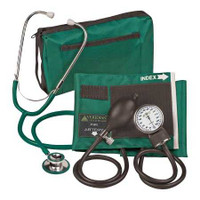 Reusable Aneroid / Stethoscope Set Veridian 27.9 to 41.6 cm Adult Cuff Dual Head General Exam Stethoscope 02-12706 Case of 20 02-12706 Veridian 1226069_CS