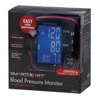 Home Automatic Digital Blood Pressure Monitor Smartheart Adult Cuff Nylon Cuff 22 to 42 cm Desk Model 01-571 Case of 12 01-571 SmartHeart 1226068_CS