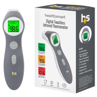 Non-Contact Skin Surface Thermometer HealthSmart® Infrared Skin Probe Handheld 18-555-000 Each/1