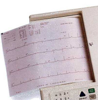 Diagnostic Recording Paper Welch Allyn® Thermal Paper 8-1/2 x 11 Inch Z-Fold Red Grid 94002-0000 Case of 8 94002-0000 Welch Allyn® 474093_CS
