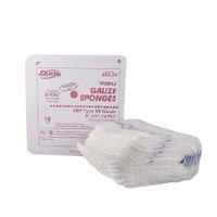 Gauze Sponge Dukal™ 4 x 8 Inch 10 per Pack Sterile 12-Ply Rectangle 482-2X Case of 480 482-2X Dukal™ 697825_CS