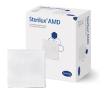 Sterilux AMD Antibacterial Gauze Sponge 4 x 4'', 12-Ply, Sterile ‚Äì 2 per Pack ‚Äì Case of 600 Packs