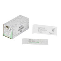 Nonabsorbable Suture with Needle Ethilon™ Nylon PS-1 3/8 Circle Reverse Cutting Needle Size 3 - 0 Monofilament 1663G Box of 12 1663G Ethilon™ 989830_BX
