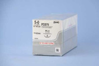 Absorbable Suture with Needle PDS™ II Polydioxanone PC-3 3/8 Circle Precision Conventional Cutting Needle Size 5 - 0 Monofilament Z844G Box of 12 Z844G PDS™ II 149927_BX
