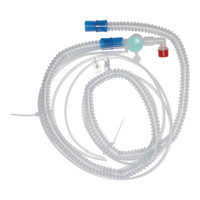 Ventilator Circuit Corrugated Tube 72 Inch Tube Single Limb Adult Without Breathing Bag Single Patient Use Active Circuit VC1001 Each/1