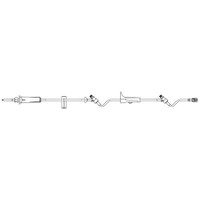 Primary IV Administration Set SafeDay™ Gravity 2 Ports 60 Drops / mL Drip Rate Without Filter 105 Inch Tubing Solution 352635 Case of 50 352635 SafeDay™ 1180260_CS