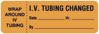Pre-Printed Label pdc® Anesthesia Label Orange Plastic IV Tubing Changed Black Syringe Label 1 x 3 Inch ULIV407 Roll of 1 ULIV407 PDC® 340094_RL