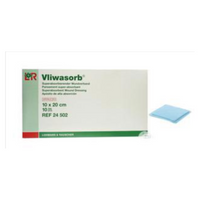 Vliwasorb Super Absorbent Dressing, 4 x 8'', Sterile, Box of 10