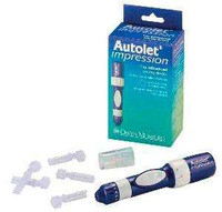 Lancing Device Autolet® Various Gauges Push Button Activation Finger AT 0270 Pack of 1 AT 0270 Autolet® 705686_EA