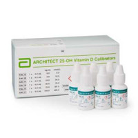 Calibrator Set Architect™ Vitamin D (25-OH) 6 x 4 mL For Architect Chemistry and Immunoassay Analyzers 05P0202 Kit/1 05P0202 Architect™ 1047274_KT