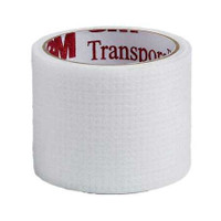 Medical Tape 3M Transpore White Bi-directional Tear Plastic 3 Inch X 10 Yard White NonSterile 1534-3 Case/40 305S 3M 447641_CS