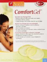 Nursing Pad Comfort Gel One Size Fits Most Hydrogel Reusable 17261M Each/1 17261M AMEDA INC 1040425_EA