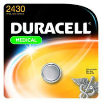 Duracell CR2450 Coin Battery Duracell DL2430BPK, Pack of 1 DL2430BPK Duracell® 1009772_EA