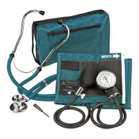 Reusable Aneroid / Stethoscope Set Veridian 27.9 to 41.6 cm Adult Cuff Dual Head General Exam Stethoscope 02-12613 Case of 20 02-12613 Veridian 1226089_CS