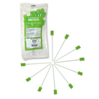 Oral Swab Toothette® Plus Untreated Foam Tip 10 per Pack 6072 Case of 1000 2187 Toothette® Plus 342420_CS