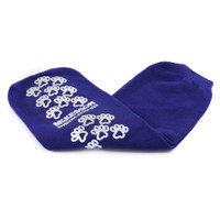 Slipper Socks McKesson Terries Bariatric Extra Wide Royal Blue Above the Ankle 40-1099 Pair/1 40-1099 McKesson Terries 480453_PR