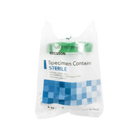 Specimen Container McKesson Polypropylene Screw Cap 4 oz. Sterile 16-9526 Case/100 McKesson 491102_CS