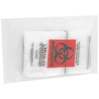 Specimen Transport Bag with Document Pouch McKesson 6 X 9 Inch Polyethylene Biohazard Symbol Adhesive Closure NonSterile 03-3997 Each/1 MCK BRAND 763805_EA