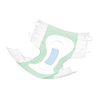 Adult Incontinent Brief McKesson Ultra Tab Closure 2X-Large Disposable Heavy Absorbency BRULXXL Case/4 BRULXXL MCK BRAND 742323_CS