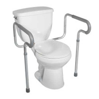 Toilet Safety Frame Anodized Aluminum 12001-4 Case/4 - 20143509 12001-4 DRIVE MEDICAL DESIGN & MFG 625739_CS