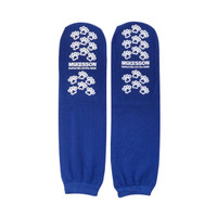 Slipper Socks McKesson Terries Bariatric Extra Wide Royal Blue Above the Ankle 40-1099-001 Pair/2 40-1099-001 MCK BRAND 558997_PR