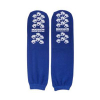 Slipper Socks McKesson Terries Bariatric Extra Wide Royal Blue Above the Ankle 40-1099-001 Pair/2 40-1099-001 MCK BRAND 558997_PR