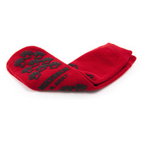 Slipper Socks McKesson Terries Adult X-Large Red Above the Ankle 40-3811-001 Pair/1 40-3811-001 MCK BRAND 553042_PR
