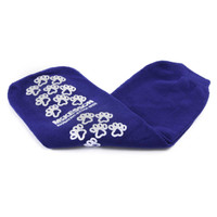 Slipper Socks McKesson Terries Bariatric Extra Wide Royal Blue Above the Ankle 40-1099 Case/48 40-1099 MCK BRAND 480453_CS