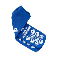 Slipper Socks McKesson Terries Adult X-Large Royal Blue Above the Ankle 40-3816-001 Case/48 40-3816-001 MCK BRAND 558995_CS