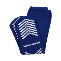 Slipper Socks McKesson Bariatric Extra Wide Royal Blue Above the Ankle 16-SCE4 Case/48 16-SCE4 MCK BRAND 1038462_CS