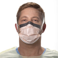 Procedure Mask with Eye Shield FluidShield Pleated Earloops One Size Fits Most Orange 47147 Case/100 47147 HALYARD SALES LLC 280649_CS
