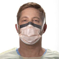 Procedure Mask with Eye Shield FluidShield Pleated Earloops One Size Fits Most Orange 47147 Case/100 47147 HALYARD SALES LLC 280649_CS