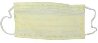 Procedure Mask Secure-Gard Pleated Earloops One Size Fits Most Yellow AT70021 Box/50 AT70021 CARDINAL HEALTH 796055_BX