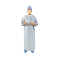 Surgical Gown with Towel AERO CHROME X-Large Silver Unisex AAMI Level 4 Sterile 44674 Case/30 44674 HALYARD SALES LLC 1059361_CS