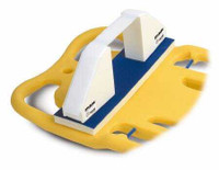 Head Immobilizer Sta-Block 22-1/2 X 5-1/2 Inch Occipital Pad / Polyethylene / Pre-Formed Foam Velcro Hook and Loop 700-00001 Each/1 700-00001 LAERDAL MEDICAL CORP 337691_EA