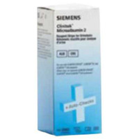 Reagent Test Strip Clinitek Albumin Creatinine AC Ratio Microalbumin mALB For Small Clinitek Systems 25 Strips 2083 Box/25 2083 SIEMENS MEDICAL SOLUTIONS 898768_BX