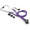 Sprague - Rappaport Stethoscope McKesson LUMEON Lavender 2-Tube 22 Inch Tube Double Sided Chestpiece 01-641LVGM Each/1 01-641LVGM MCK BRAND 363731_EA