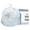 Trash Bag Heritage™ 10 gal. Natural HDPE 8 Mic. 24 x 24 Inch Star Seal Bottom Coreless Roll HERZ4824LNR01 Case of 1000 Z4824LN R01 Heritage™ 707389_CS