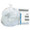 Trash Bag Heritage™ 10 gal. Natural HDPE 8 Mic. 24 x 24 Inch Star Seal Bottom Coreless Roll HERZ4824LNR01 Case of 1000 Z4824LN R01 Heritage™ 707389_CS