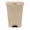 Trash Can Rubbermaid Slim Jim 18 gal. Beige Plastic Step On Rectangular 1883460 Each/1 1883460 SAALFELD REDISTRIBUTION 677962_EA